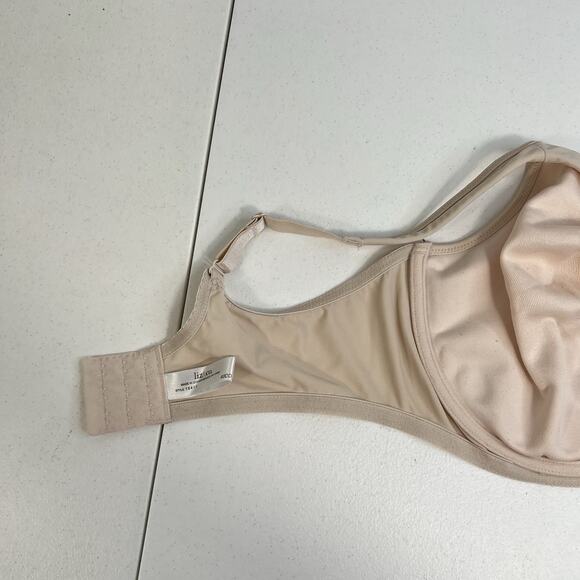 Liz & Co 40DD Bra Gentle Lift Unlined Underwire Beige Tan Adjustable Strap 16411 - Picture 11 of 15